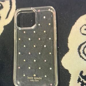 Kate Spade New York Clear Case with Colorful Dots